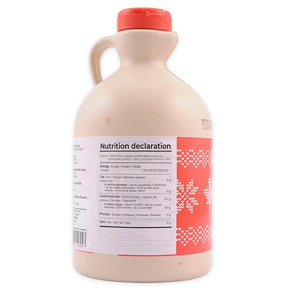 MapleFarm - Pur Sirop d'érable Catégorie A, Foncé - goût robuste - 1 litres (1,32 Kg) - Édition de Noël - Original maple syrup - Grade A - Dark, robust taste - Sirop d'érable pur - Pancake sirop