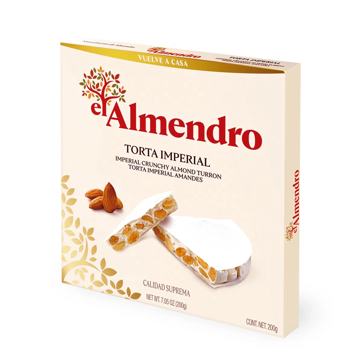 El Almendro Turron Torta Imperial 200 Gr Lot De 6