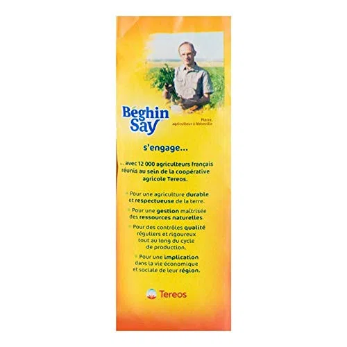 BEGHIN SAY - Vergeoise Blonde Vanille 500g : le sucre idéal pour des pâtisseries pleines de douceur ! - Le Lot De 4