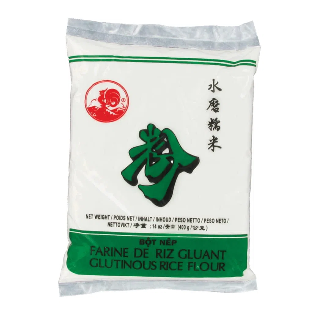 Farine de Riz Gluant Cock Brand 400g (lot de 10 sachets)