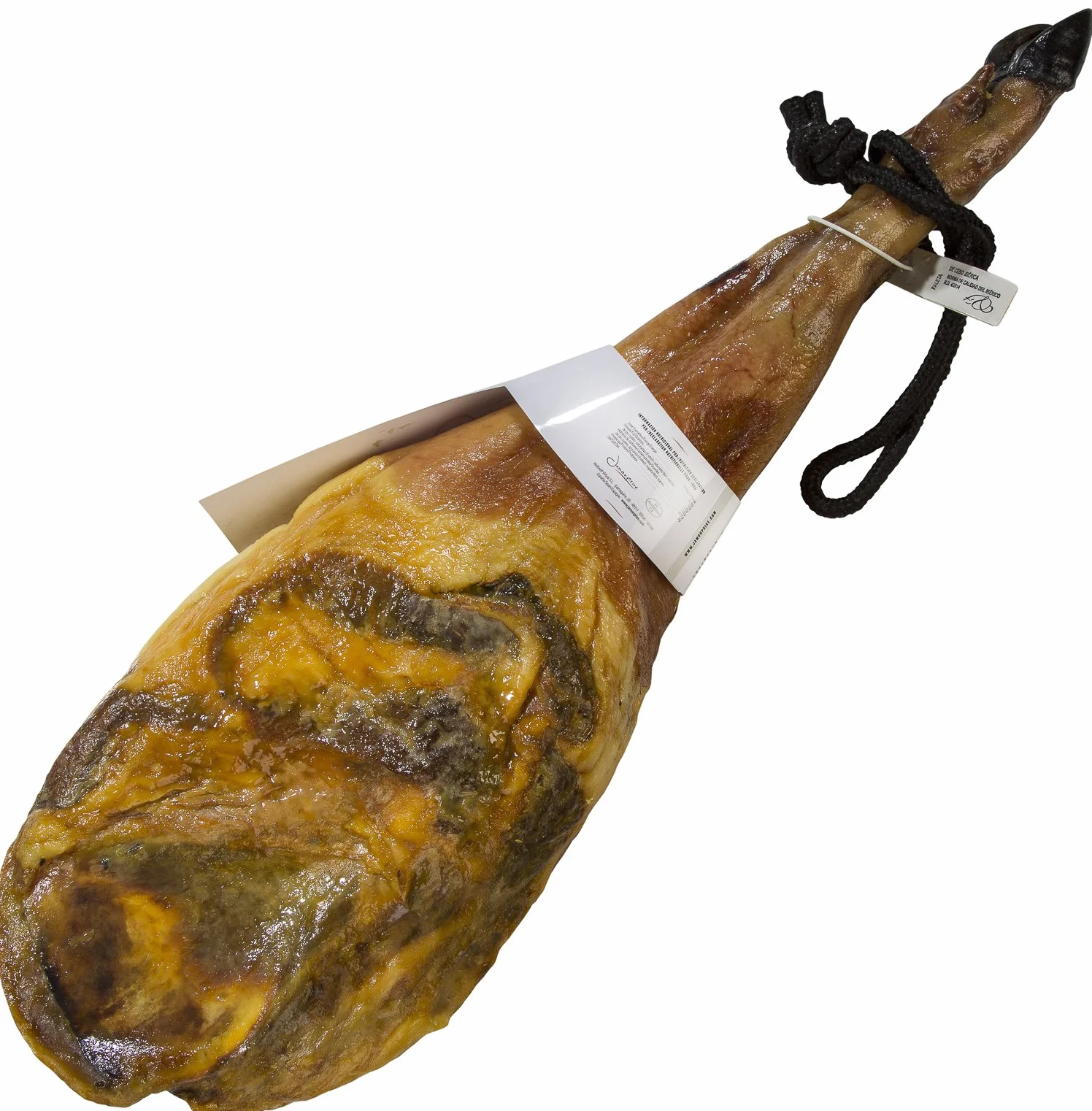 Jambon Pata Negra Ibérique (Épaule) 4 - 4.5 Kg - Jamón Ibérico Espagnol Cebo
