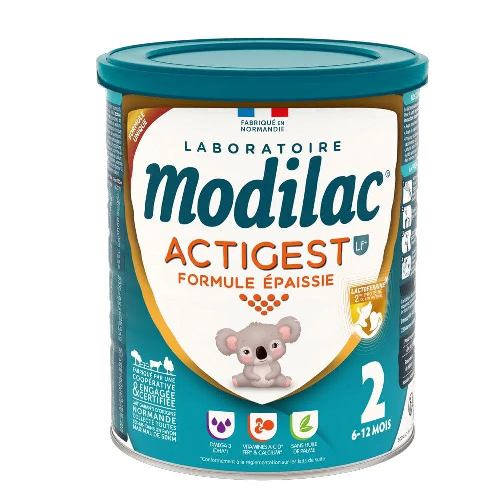 Modilac Actigest 2E Âge de6 à 12 Mois, 800g