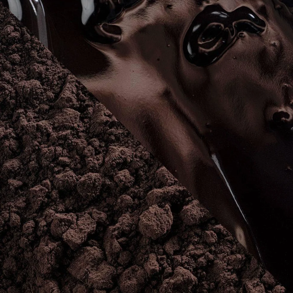 Callebaut Poudre de cacao Noir Intense - 1 kg de cacao noir premium (transformé)