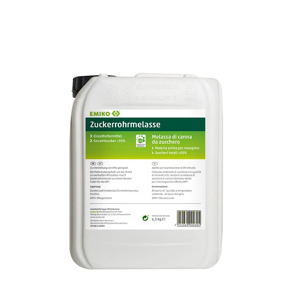Mélasse de canne à sucre 6,5 kg – Pour la production d'Ema, riche en minéraux et glucides