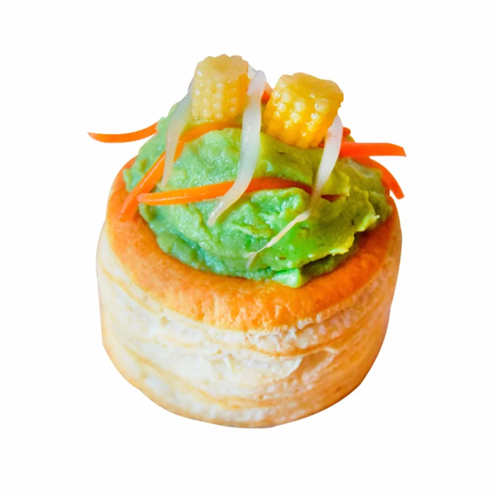 Vol au Vent de pâte feuilletée ronde Mariola 75 mm Vitarvi 60 unités Pastel World
