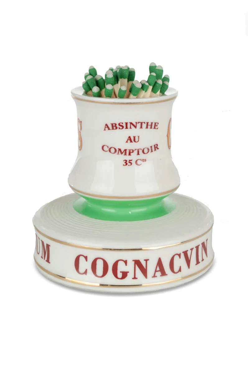 Pyrogène Café Paris, en Porcelaine, par Bonnecaze Absinthe & Home