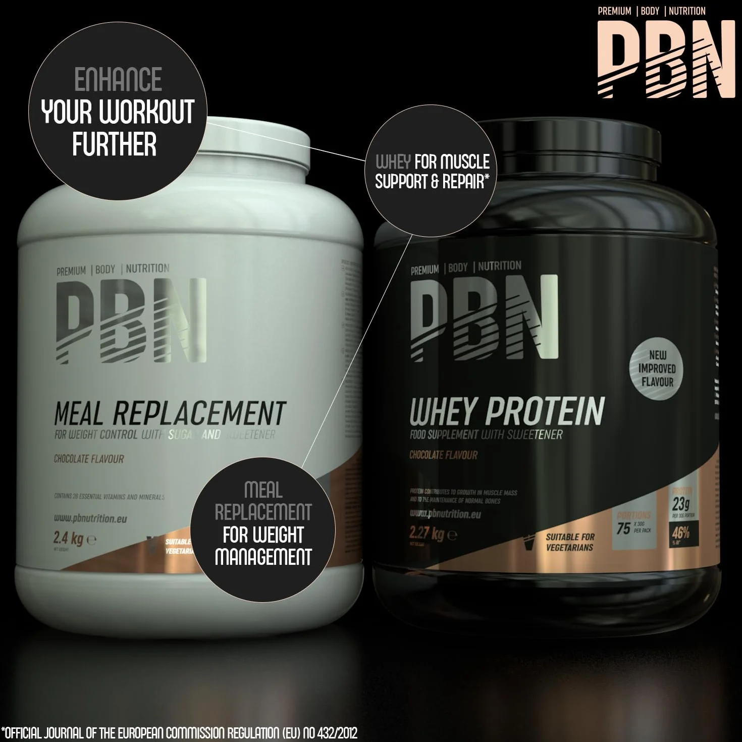 PBN Premium Body Nutrition - Substitut de Repas Chocolat
