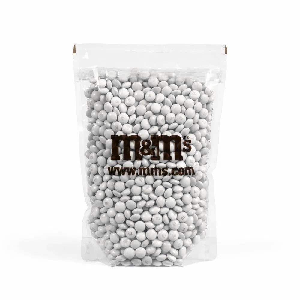 M&M'S COLLECTION Choco - Bonbon Chocolat au Lait Monocouleur - Sachet Vrac 1,5kg Nuage - Parfait pour Mariage, Anniversaire, Baptême, Gender Reveal, Communion, Nouvel An, Noël & DIY