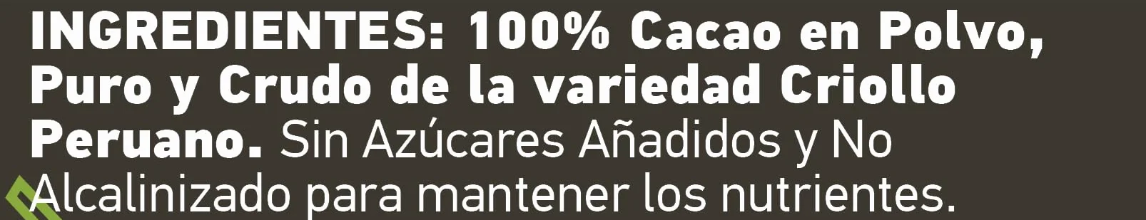 100% CRUE | NOUVEAU | Cacao Poudre | BAMBOO STORY | Biologique | 100% Perou | Criollo Premium | Great Taste Award | Non Alcalinisé | 900 g | Pur | Sans Sucre | Matières grasses 18%