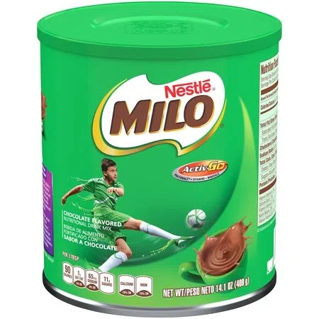 Milo Poudre 400 g (lot de 3)