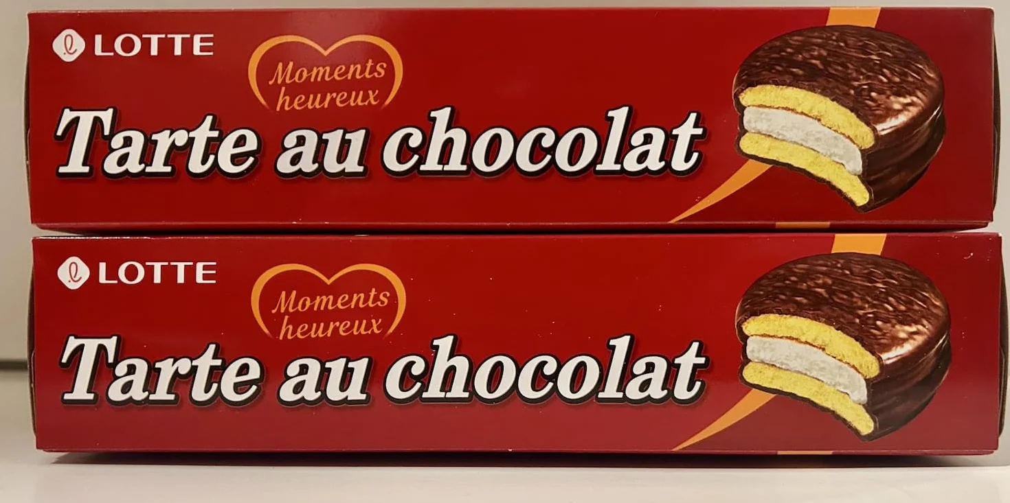 Lotte Lot de 2 tartes au chocolat