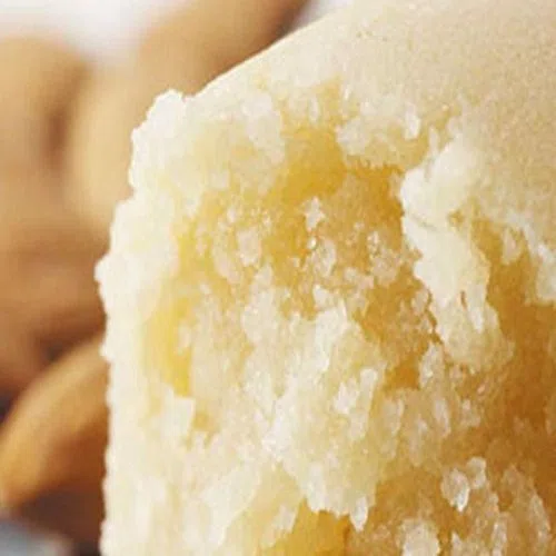 RAREZZE Low Sugar - Pâte d'amande sicilienne FAIBLE EN SUCRE avec 60% d'amandes (2 x 465gr. plaquettes). RAREZZE: petit gâteaux sicilien, cannoli, biscuits, cassata, pâtisserie artisanale