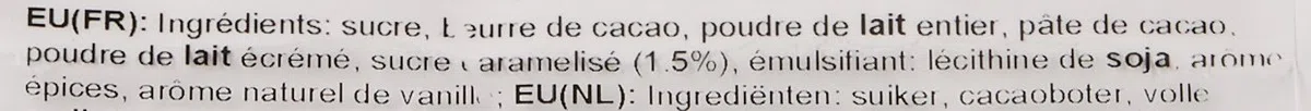 CACAO BARRY 31% Min Cacao Chocolat Lactée Caramel Pistoles 1 kg