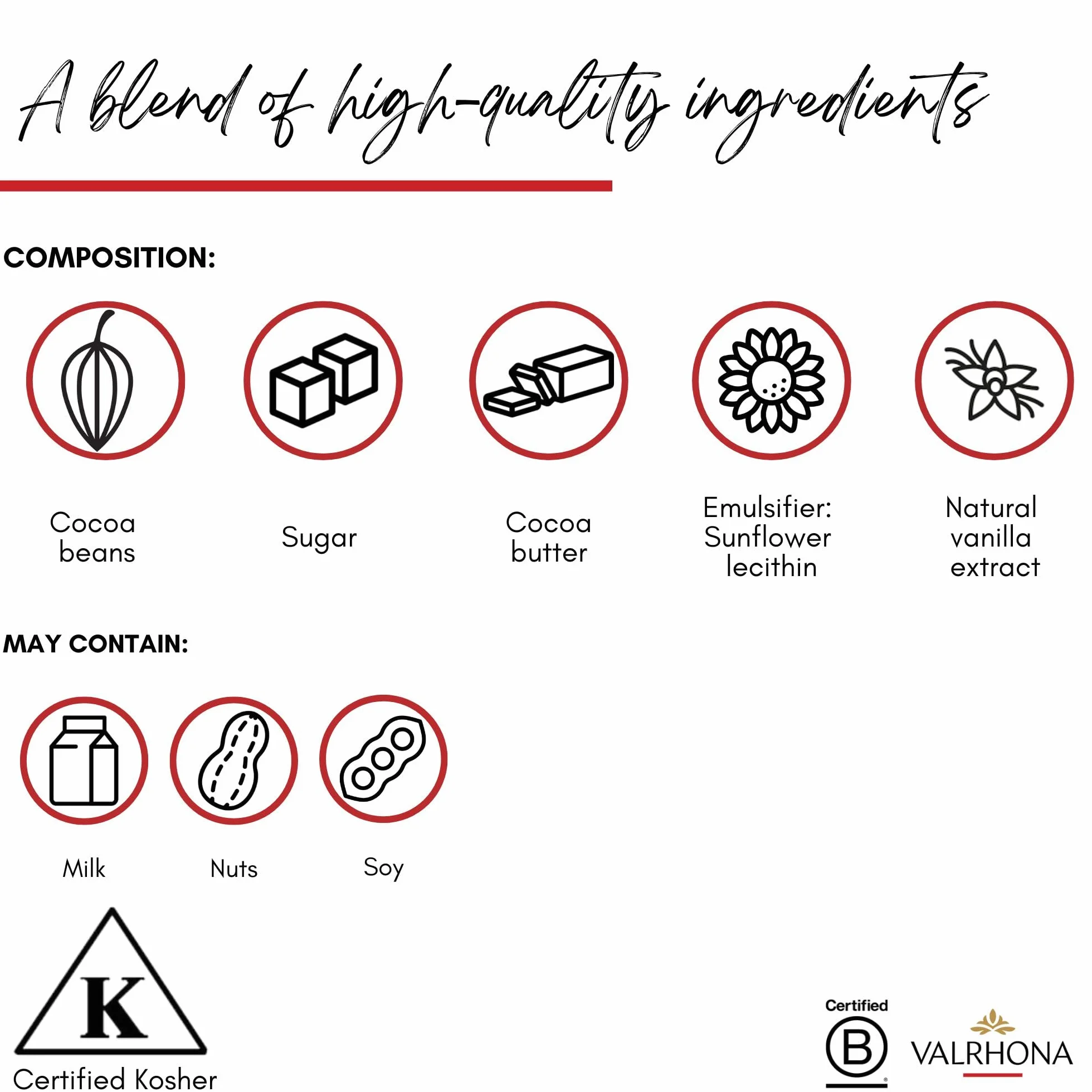 Sac de fèves Caraïbe 66 % Valrhona