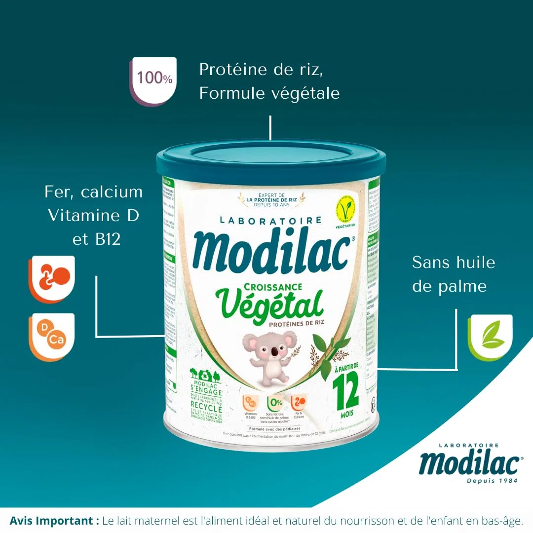 MODILAC Modilac croissance vegetal - Le pot de 700g