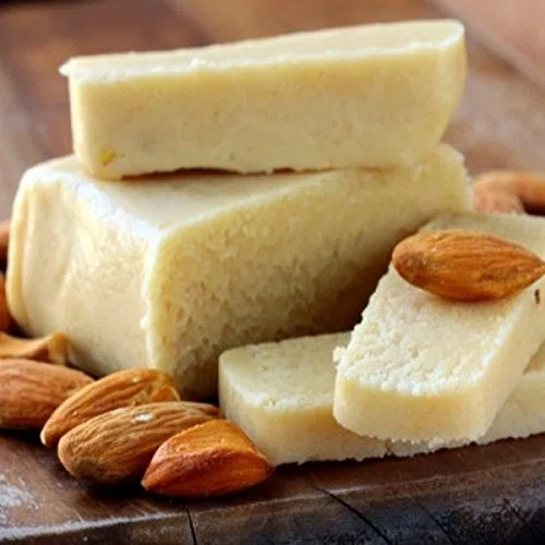 RAREZZE Low Sugar - Pâte d'amande sicilienne FAIBLE EN SUCRE avec 60% d'amandes (2 x 465gr. plaquettes). RAREZZE: petit gâteaux sicilien, cannoli, biscuits, cassata, pâtisserie artisanale