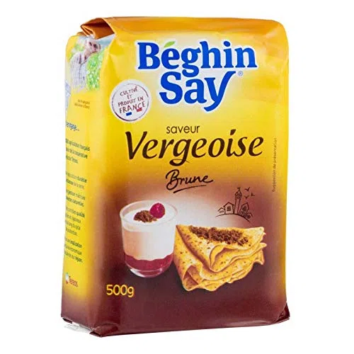 BEGHIN SAY - Saveur Vergeoise 500G - le Lot De 4