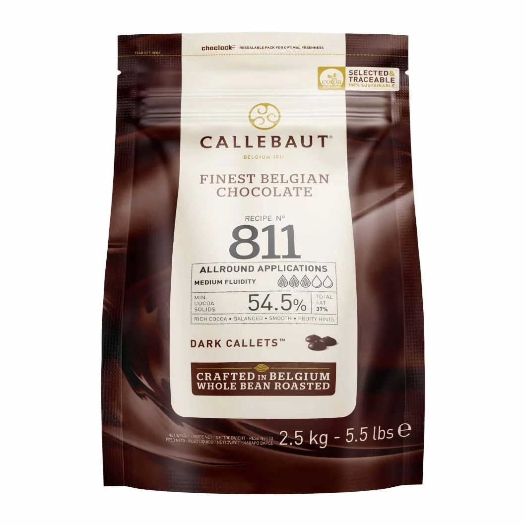 CALLEBAUT foncé chocolat noir chocolat 2,5 kg