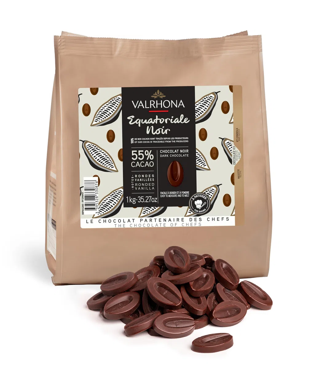 Fèves Equatoriale Noir 55% - 1kg