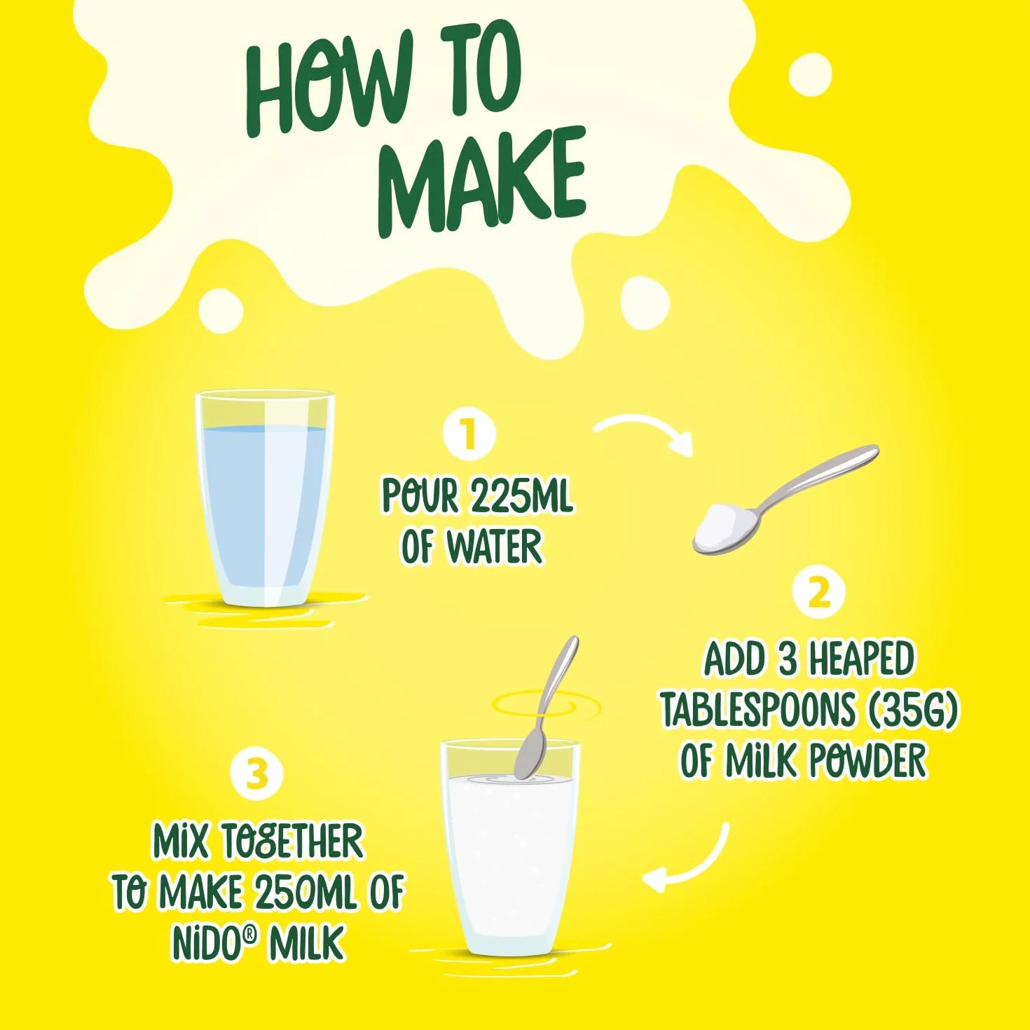 Lait en poudre Nido - Nestlé - 1.8kg