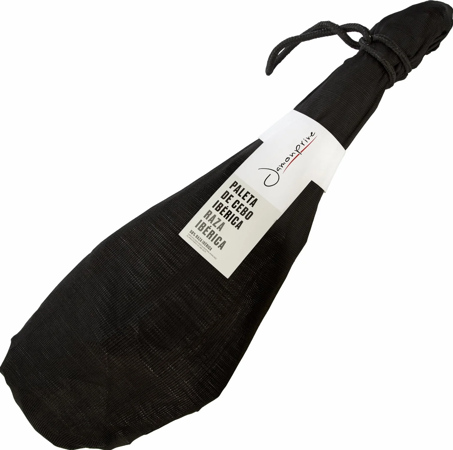 Jambon Pata Negra Ibérique (Épaule) 4 - 4.5 Kg - Jamón Ibérico Espagnol Cebo