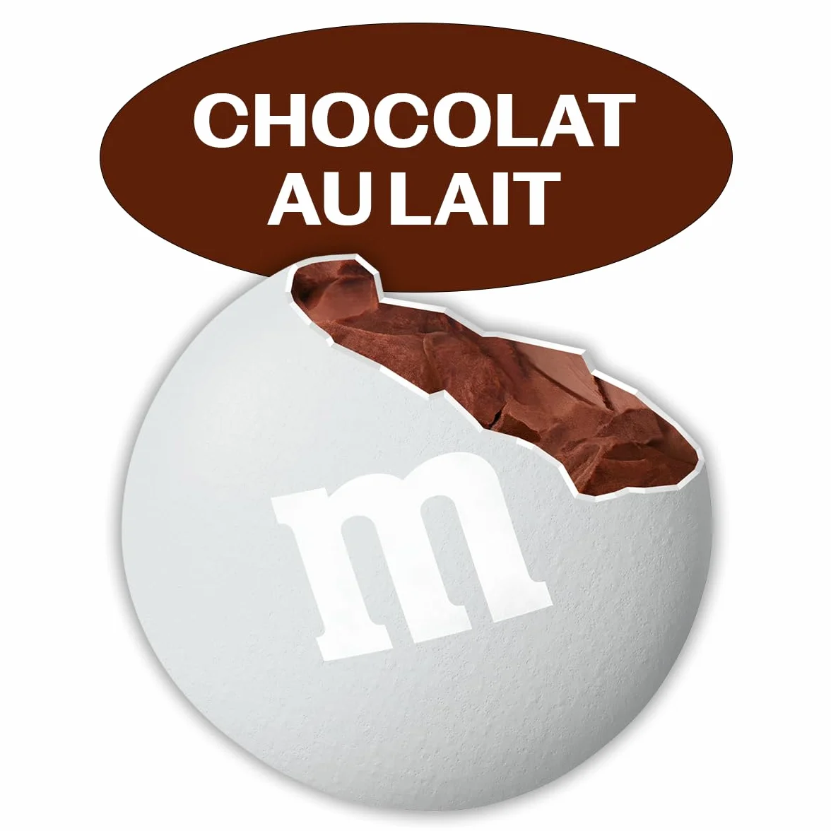 M&M'S COLLECTION Choco - Bonbon Chocolat au Lait Monocouleur - Sachet Vrac 1,5kg Nuage - Parfait pour Mariage, Anniversaire, Baptême, Gender Reveal, Communion, Nouvel An, Noël & DIY